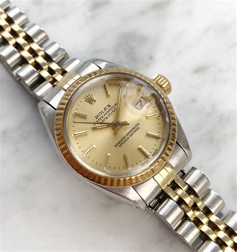 damen rolex datejust stahl gold|gold Rolex Datejust prices.